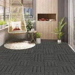 Woltu Wpc Terrassenfliesen Holzoptik Terrassendielen Fliese In Bodenbelag Mit