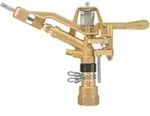 0277 --rundsprinkler (messing, 50 M, 1 Zoll) - Bradas
