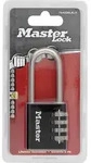 Master Lock - Vorhangschloss 7640 Eurdblklh Zahlenschloss, 40 Mm, Sb
