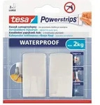 Tesa - Haken Powerstrip 2er-set, Waterproof, Wei&szlig; Haken