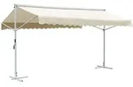 Standvordach 600 X 300 Cm Creme