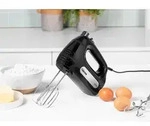 Tristar - Handmixer Kunststoff, 6 Stufen Turbofunktion, 2 Knethaken 2 Quirle, 300watt