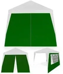Deuba - 2x Seitenwand Seitenteile Pavillon Faltpavillon 3x3m Capri Partyzelt