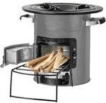 Bbq-toro Raketenofen Rakete 2, Grau, Rocket Stove F&uuml;r Dutch Oven Und Vieles...