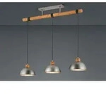 Trio - Pendelleuchte Delhi Nickel Antik 107 X 25,5 X 215cm Max. 60w Deckenlampe