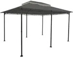 Spetebo - Pavillon Ersatzdach Cape Town - Anthrazit / 400 X 300 Cm - Garten