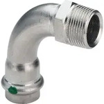 Viega Italia Srl - Viega Sanpress Inox Bogen 436933 28mmxr 1, 90grad, Stahl