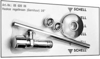 Schell Eckventil-set Comfort Dn 10, G 3/8 Ag, M Asag E, Kiwa, Vc