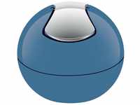 Spirella - Papelera 'Bowl' 1 Liter Polystyrol in Blau 16 x 14 cm