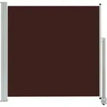 Ausziehbare Seitenmarkise 160x300 Cm Braun Vidaxl