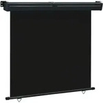 Vidaxl Balcony Side Awning 175x250 Cm Black