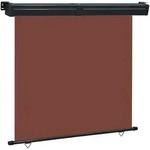 Vidaxl Balcony Side Awning 175x250 Cm Brown