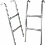 Monzana Trampolinleiter 66/76/90/110 Cm 2-3 Stufen Uv-best&auml;ndig Flexibel...