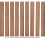Vidaxl Replacement Fence Boards 9 Pcs Wpc 170 Cm Brown