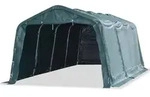Weidezelt Pvc 550 G/m2 3,3&times;6,4 M Dunkelgr&uuml;n Vidaxl