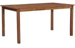 Gartentisch 150x90x74 Cm Massivholz Akazie - Vidaxl