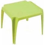 Progarden - Kinder-stapeltisch Limegreen 50 X 50 Cm Vollkunststoff, Monoblock,