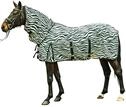 105 Cm, Schwarz Und Wei&szlig; 1291: Windsichere Netzdecke Modell Zebra Komplett Mit