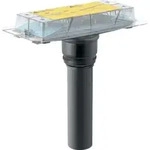 Geberit Duschrinnen Rohbauset Cleanline D50 Senkrecht 154.153.00.1