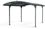Canopia Metall Carport 'atlas 5000' Mit Kuppeldach, 495 X 288 X 242,5 Cm, Anthrazit -