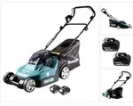 Dlm 382 M2 Akku Rasenm&auml;her 36 V ( 2x 18 V ) 38 Cm 40 L + 2x Akku 4,0 Ah - Ohne