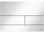 Tece Gmbh - Tece Bet&auml;tigungsplatte Tecesquare Ii Metall Wc Bet&auml;tigungsplatte Wei&szlig;