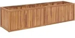 Garten-hochbeet 200 X 50 X 50 Cm Massivholz Teak Vidaxl