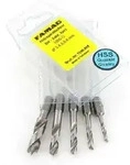Holzspiralbohrer-bit-set Hss-g 5-tlg. 1596.805.00 Im Blister 3 4 5 6 8 Mm - Famag
