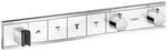 Hansgrohe Rainselect Fertigset Unterputzmodell F&uuml;r 4 Verbraucher,