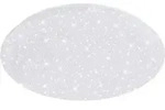 Briloner - Led Deckenleuchte Sternenhimmel Dimmbar Cct 40w Wei&szlig; Kunststoff &Oslash;49,5