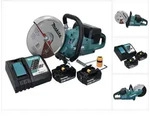 Makita Dce 090 Rm2x1 Akku Trennschleifer 36 V ( 2x 18 V ) 230 Mm Brushless + 2x Akku
