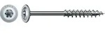 Banyo - Spax Hi.force, 8 X 240 Mm, 50 St&uuml;ck, Teilgewinde, Tellerkopf, T-star Plus