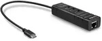 Lindy Usb 3.1 Hub Mit Gigabit-ethernet-adapter, Modell 34223, 43249