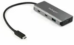 Startech St Hb31c2a2cb - Usb 3.1 4-port Alu Hub, 2x Usb-a, 2x Usb-c, Grau