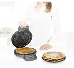 Princess - Waffeleisen Deluxe 5 D&uuml;nne Herzf&ouml;rmige Waffeln &Oslash;20cm Herzchen
