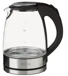 Ecg Rk 1776 Wasserkocher 1,7l 2200w Glas Mit Led-beleuchtung