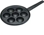 Kitchencraft - Aebleskiver-pfanne Mit 7 F&auml;chern Und Rezept De Aebleskiver, Aus Of