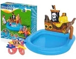 Bestway - Piratenschiff Wasserspielcenter Planschbecken Ships Ahoi