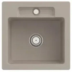 Villeroy & Boch V&b Sp&uuml;le Siluet 50 S 510x510mm Handbet. Almond