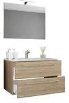 Ebuy24 - 3-tlg. Waschplatz Waschtisch Badinos Sp
