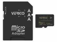 MicroSDXC Speicherkarte 128GB, Class 10, uhs-i, mit Adapter - Verico