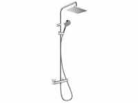 Hansgrohe - Vernis Shape Duschsystem 230 1 Strahlart mit Thermostat, 26286, Farbe: