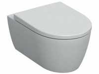 Keramag - Geberit iCon Set Wand-WC mit WC-Sitz, spülrandlos, Tiefspüler,