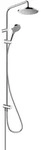 Hansgrohe Vernis Blend Duschsystem Reno 200, 1-jet, Ecosmart,