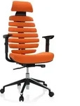 B&uuml;rostuhl / Drehstuhl Ergo Line Ii Pro Stoff Orange Hjh Office