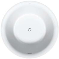 Duravit - White Tulip Rund-badewanne, Freistehend, Nahtlose