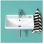 Duravit - D-neo Waschtisch, 600x440mm, 1 Hahnloch, Mit &Uuml;berlauf,