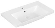 Villeroy & Boch Subway 3.0 Schrankwaschtisch 80 Cm, Mit 1 Hahnloch, Mit &Uuml;berlauf
