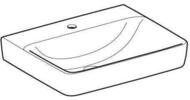Keramag - Geberit Renova Plan, Waschtisch, 60x48 Cm, 1 Hahnloch, Ohne