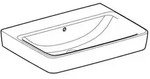 Keramag - Geberit Renova Plan, Waschtisch, 65x48 Cm, Ohne Hahnloch, Mit